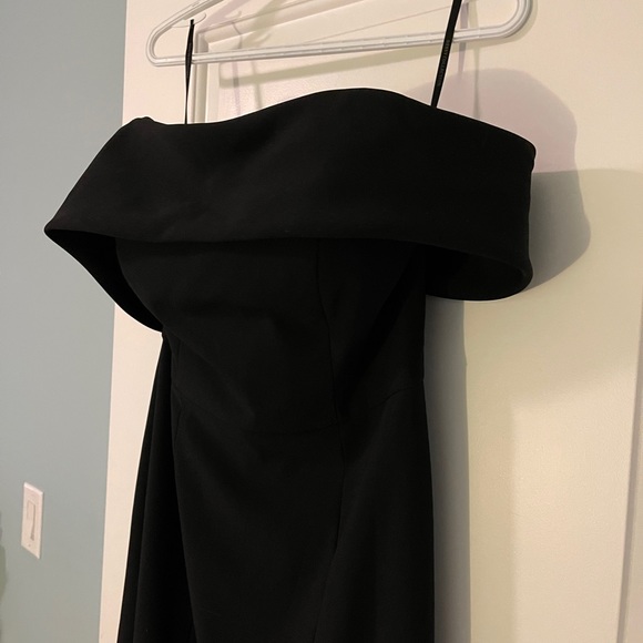 Black Dessy Bridesmaid Dress - Picture 2 of 4